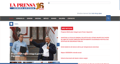 Desktop Screenshot of laprensasonora.com